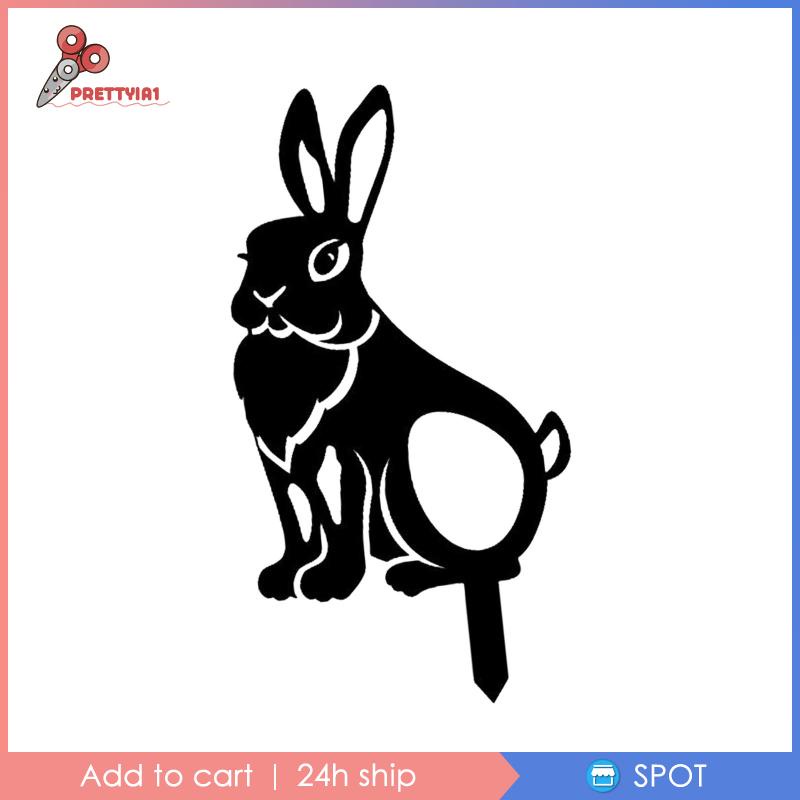 1 Tượng Acrylic Hình Động Vật Trang Trí Vườn Ngày Lễ