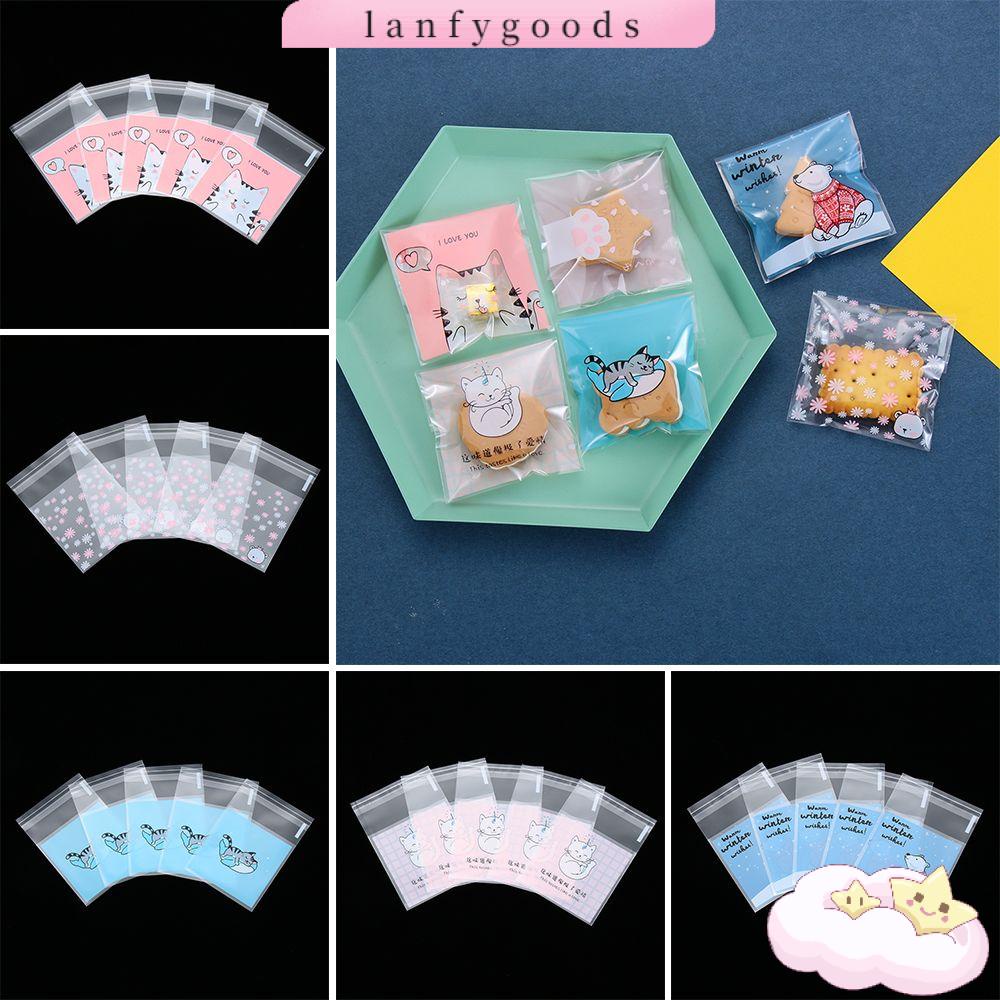 Bộ 95 Túi Nylon Đựng Kẹo Họa Tiết Hoạt Hình Cho Tiệc Cưới