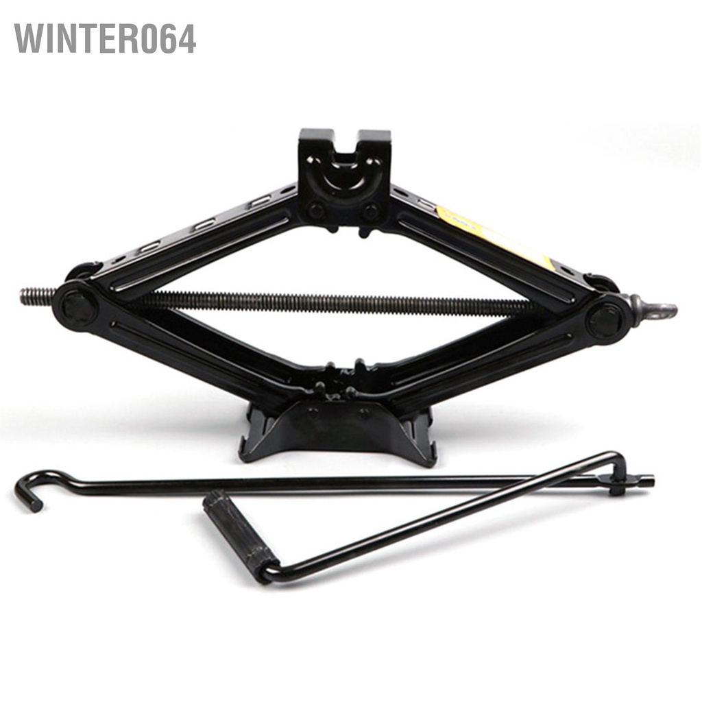 Winter064 Jack cắt kéo chịu tải mạnh Tiết kiệm năng lượng Giắc nâng tay bằng kim loại cầm cho cửa hàng sửa chữa ô tô