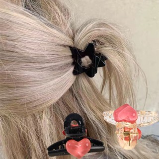 Y2k Kẹp Tóc Hình Ngôi Sao / Bông Hoa Mini / Kẹp Tóc Mái Trước Dễ Thương / Kẹp Tóc Đuôi Ngựa Cho Nữ / Kẹp Tóc Đuôi Ngựa