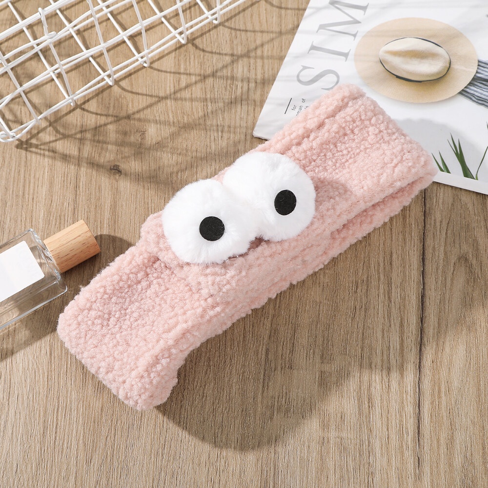 Băng đô cài tóc rửa mặt 26cm Màu Trơn Đơn Giản Dễ Thương