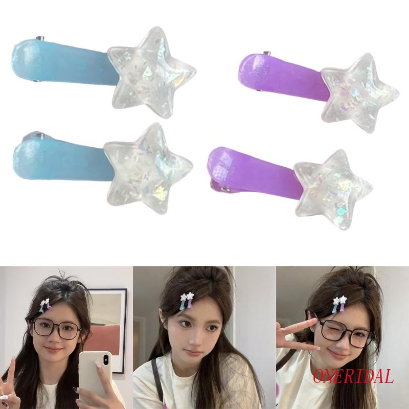 Kẹp Tóc Hình Ngôi Sao Lấp Lánh Dễ Thương