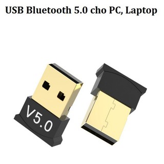 USB Bluetooth 5.0 Dongle CSR, thu phát bluetooth cho PC và Laptop