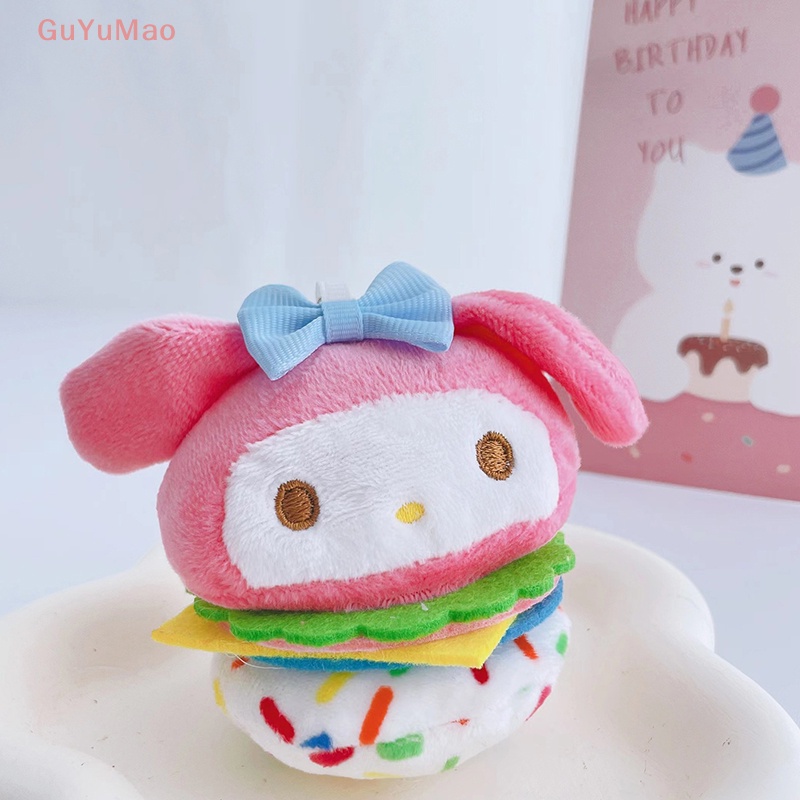[cxGUYU] Móc Khóa Búp Bê Nhồi Bông Hoạt Hình Kawaii Mềm Mại Thoải Mái