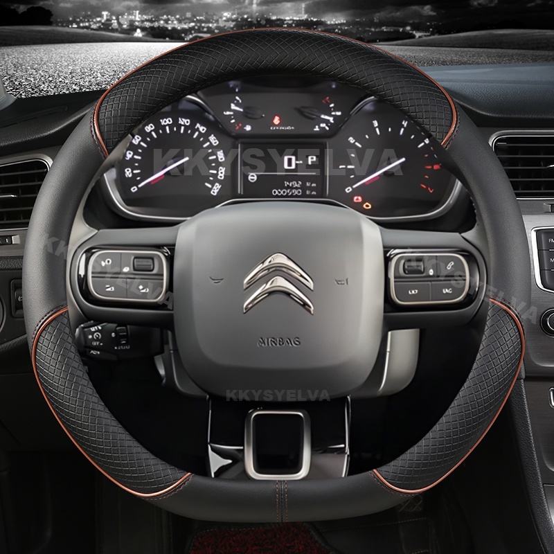 Vỏ Bọc Vô Lăng Loại D Cho Citroen C3 II III 2009-2019 2020 C3 AIRCROSS 2017 2018 2019 2020 2021 Berlingo 3 C4 Picasso 2