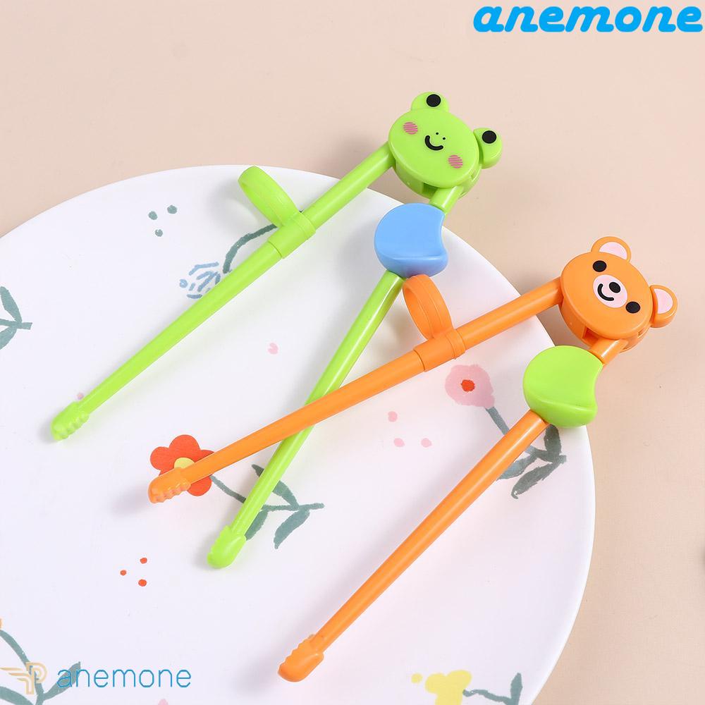 Anemone Đũa Silicone Hình Động Vật Có Thể Tái Sử Dụng Cho Bé Tập Ăn