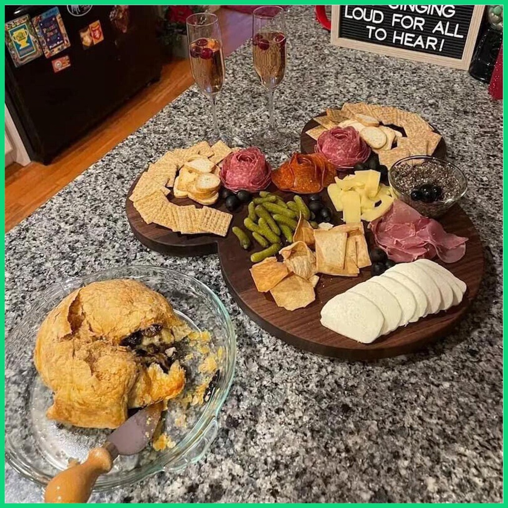 Đĩa Đựng Thức Ăn Nhẹ Họa Tiết Hoạt Hình Không Vỡ Tiện Dụng Cho Nhà Bếp