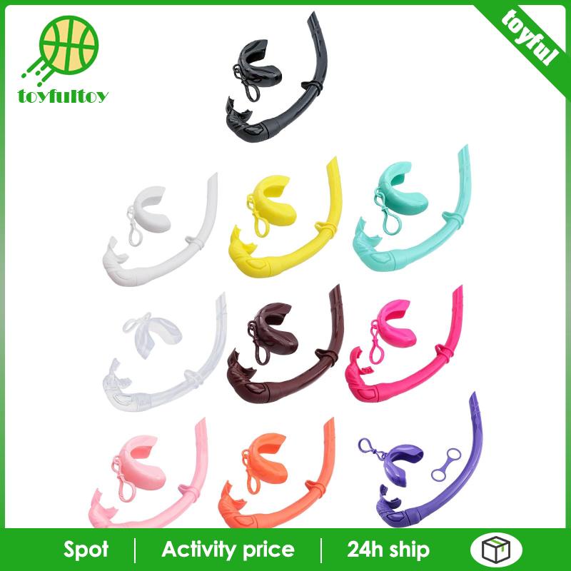 Ống Thở Lặn Hình Chữ J Linh Hoạt Có Thể Gập Lại Cho Người Lớn