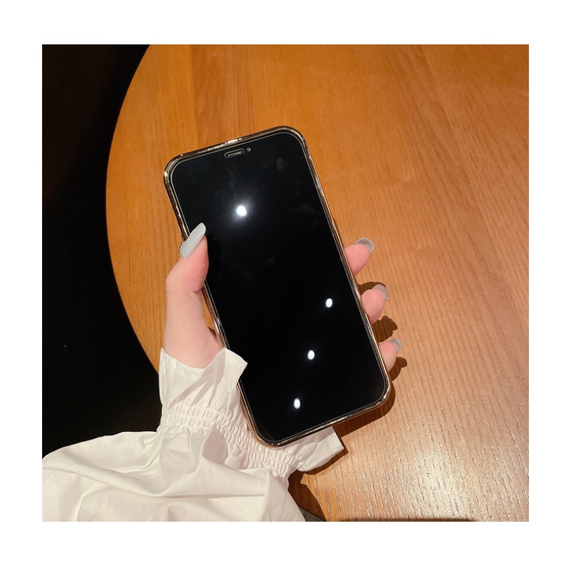 Ốp Điện Thoại Silicon Tráng Gương Hình Tai Thỏ Cho IPhone 14 / 13 12 / 11 XR