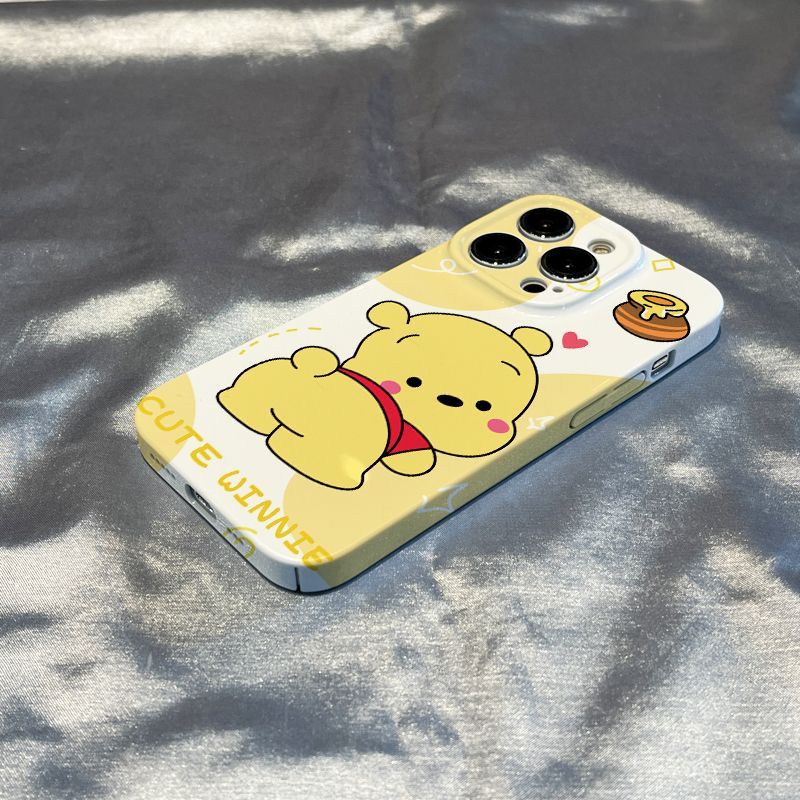 Ốp Điện Thoại Phim Hoạt Hình Winnie the Pooh Cho plus12 1378promax14 iPhone11 QY1Z