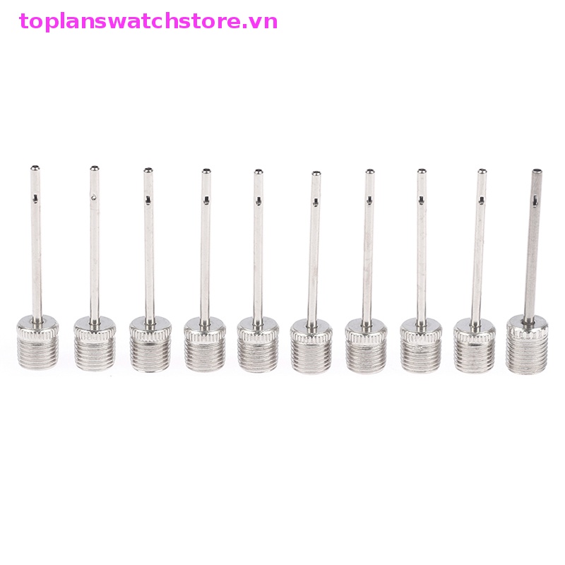 Set 10 Dụng Cụ Bơm Bóng Đá Bằng Thép Không Gỉ Tiện Dụng