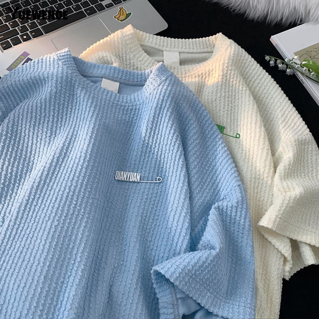 Áo Thun Cổ Tròn Thiết Kế Xinh Xắn Cho Nữ