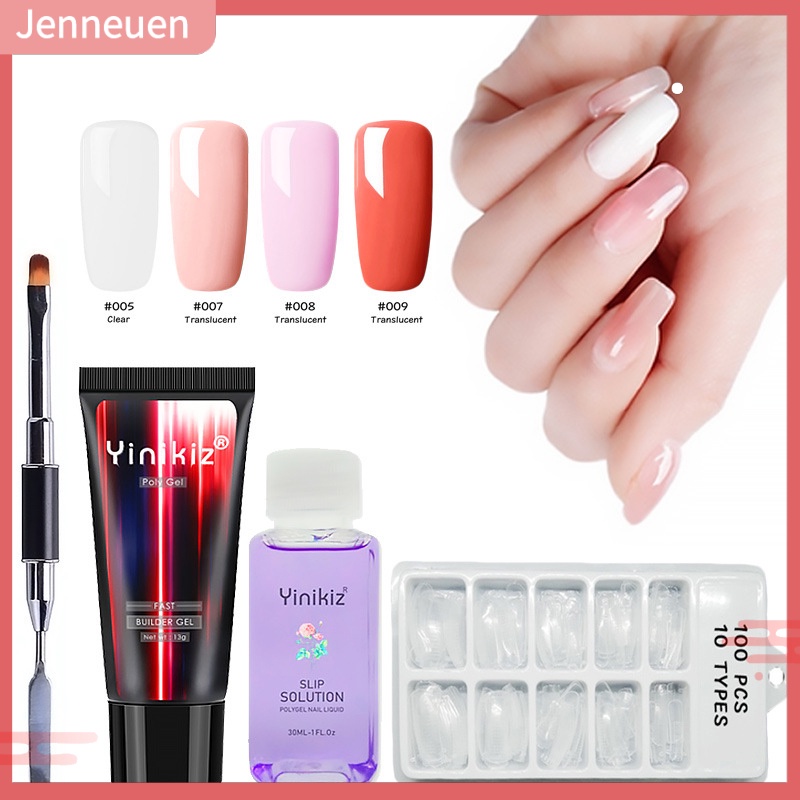 Keo Dán Nối Dài Móng Tay Nhanh Chóng Lâu Trôi Kèm Bút