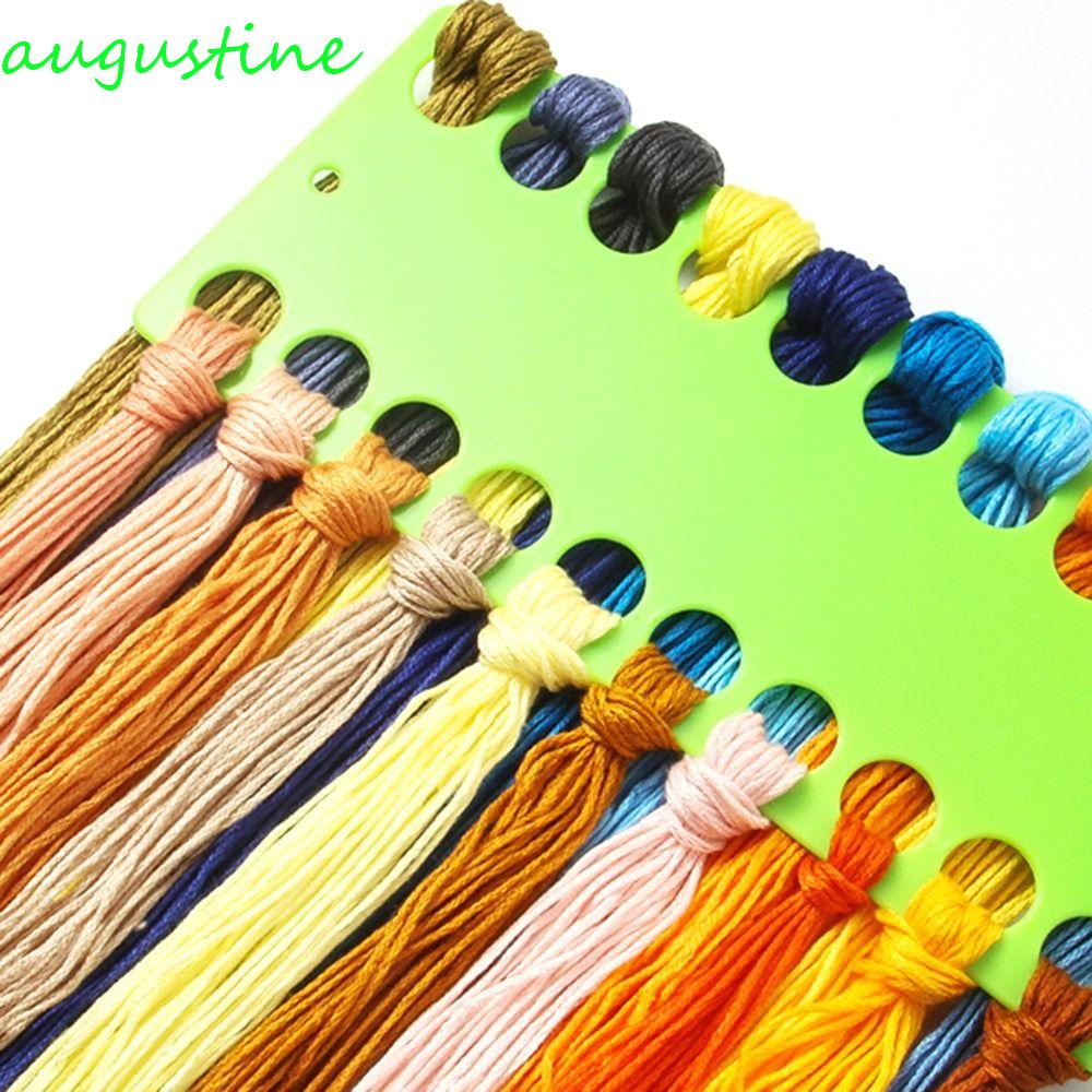 Set 10 Hộp Nhựa Đựng Cuộn Chỉ Thêu Tiện Lợi