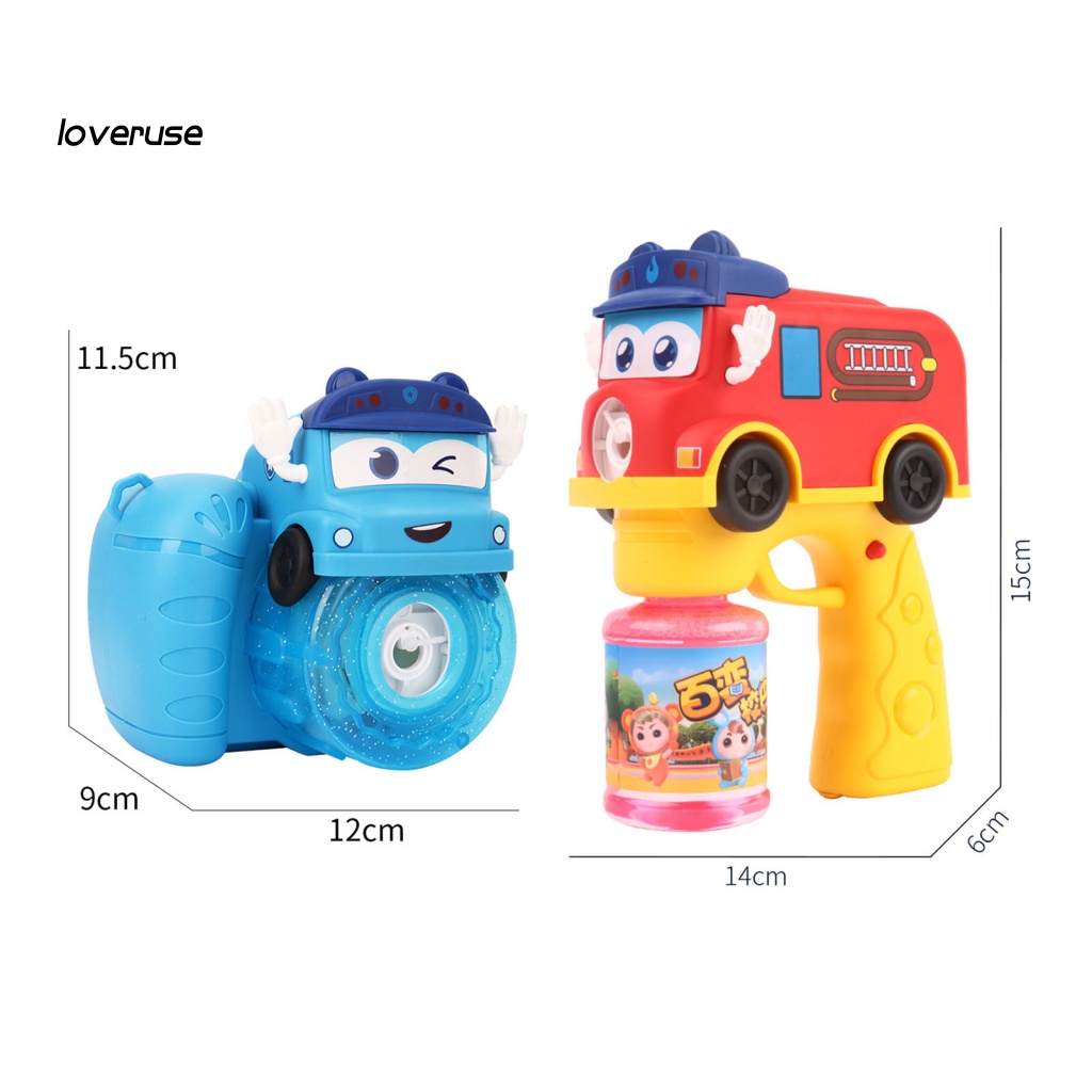 / Lo / Easy Đồ Chơi Máy Thổi Bong Bóng Xà Phòng Điện Tử Hình Máy Ảnh Hoạt Hình Dễ Thương