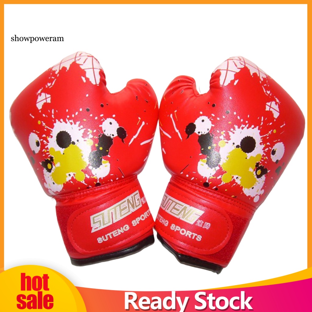 1 Cặp Găng Tay Thoáng Khí Dùng Luyện Tập Muay Thái / Quyền Anh An Toàn