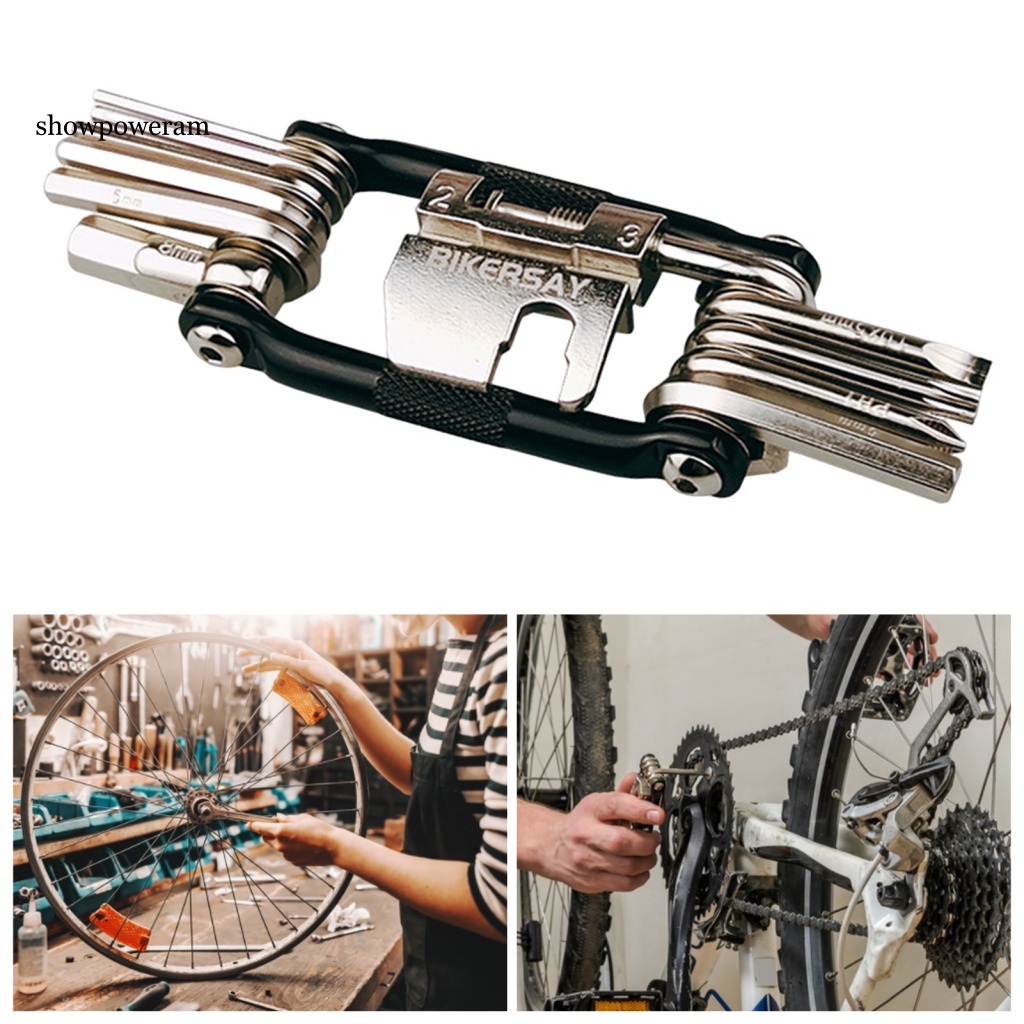 Cờ Lê 17 Trong 1 Trọng Lượng Nhẹ Dùng Để Trang Trí Căm Xe Đạp