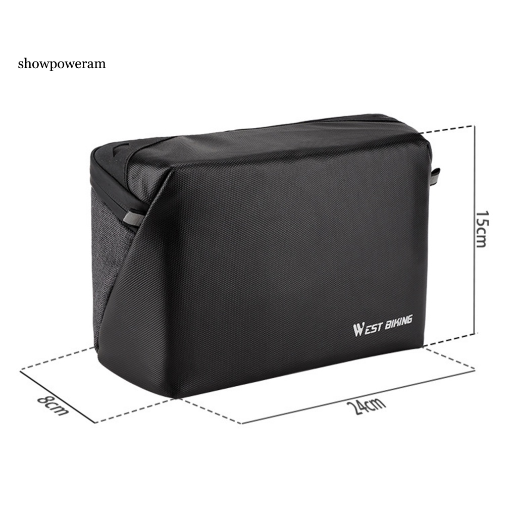 Túi Đeo Chéo Chống Thấm Nước, Dung Tích 2.5L Cho Xe Đạp