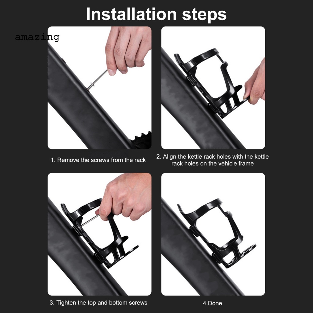 Giá Đỡ Bình Nước Bằng Nhựa Gắn Xe Đạp Tiện Dụng