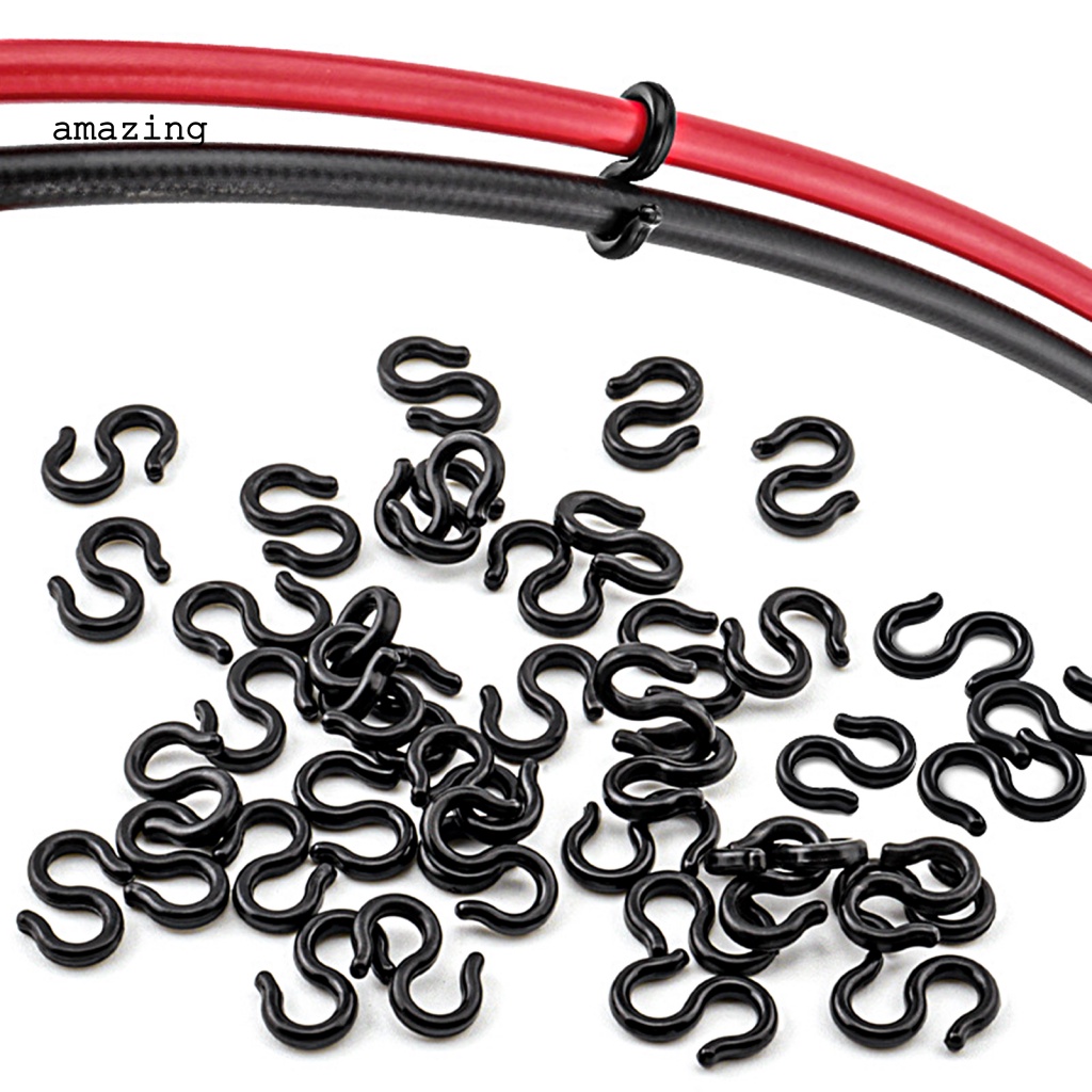 Bộ 10 Kẹp Cố Định Dây Cáp Xe Đạp Leo Núi Tiện Dụng