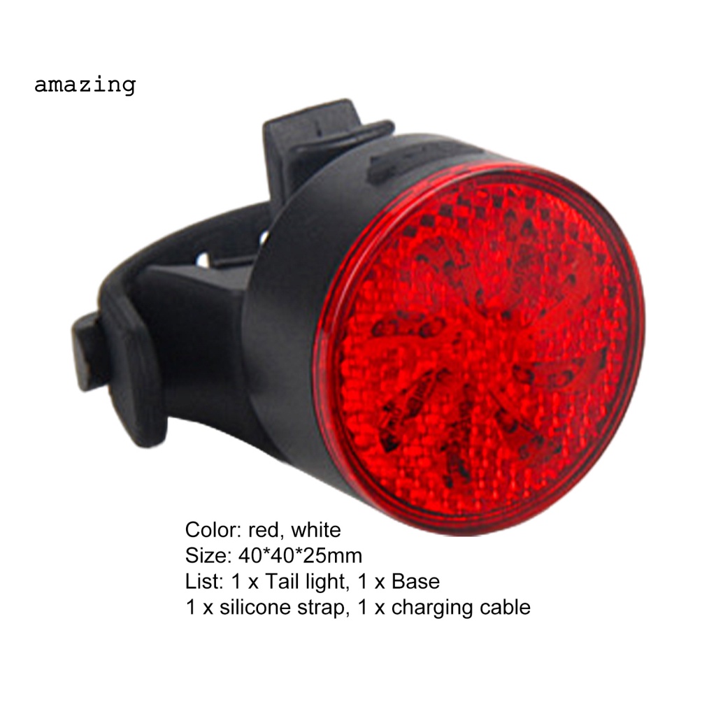 Đèn Gắn Đuôi Xe Đạp Độ Sáng Cao Hình Cối Xay Gió