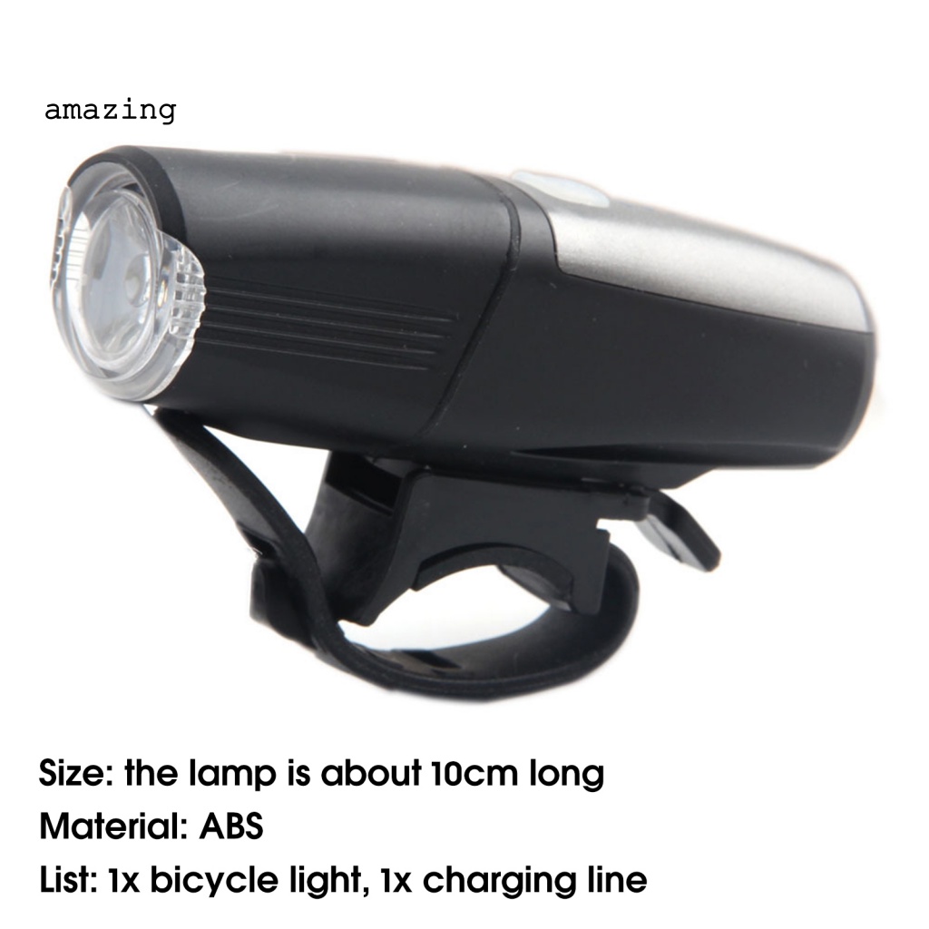 Đèn Pha Trước Màu Đen Chống Thấm Nước Cho Xe Đạp Leo Núi