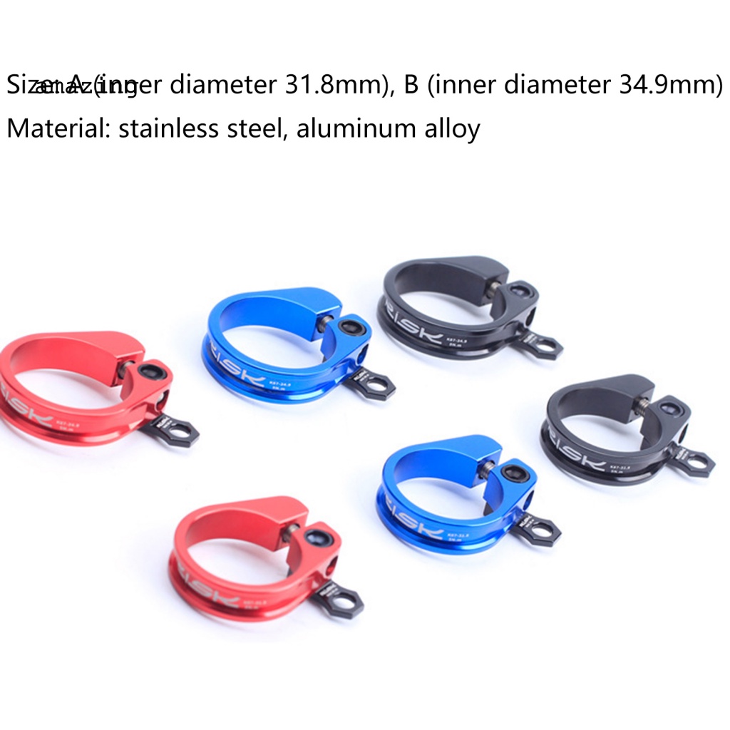 Kẹp Khóa Yên Xe Đạp Không Biến Dạng Màu Sắc