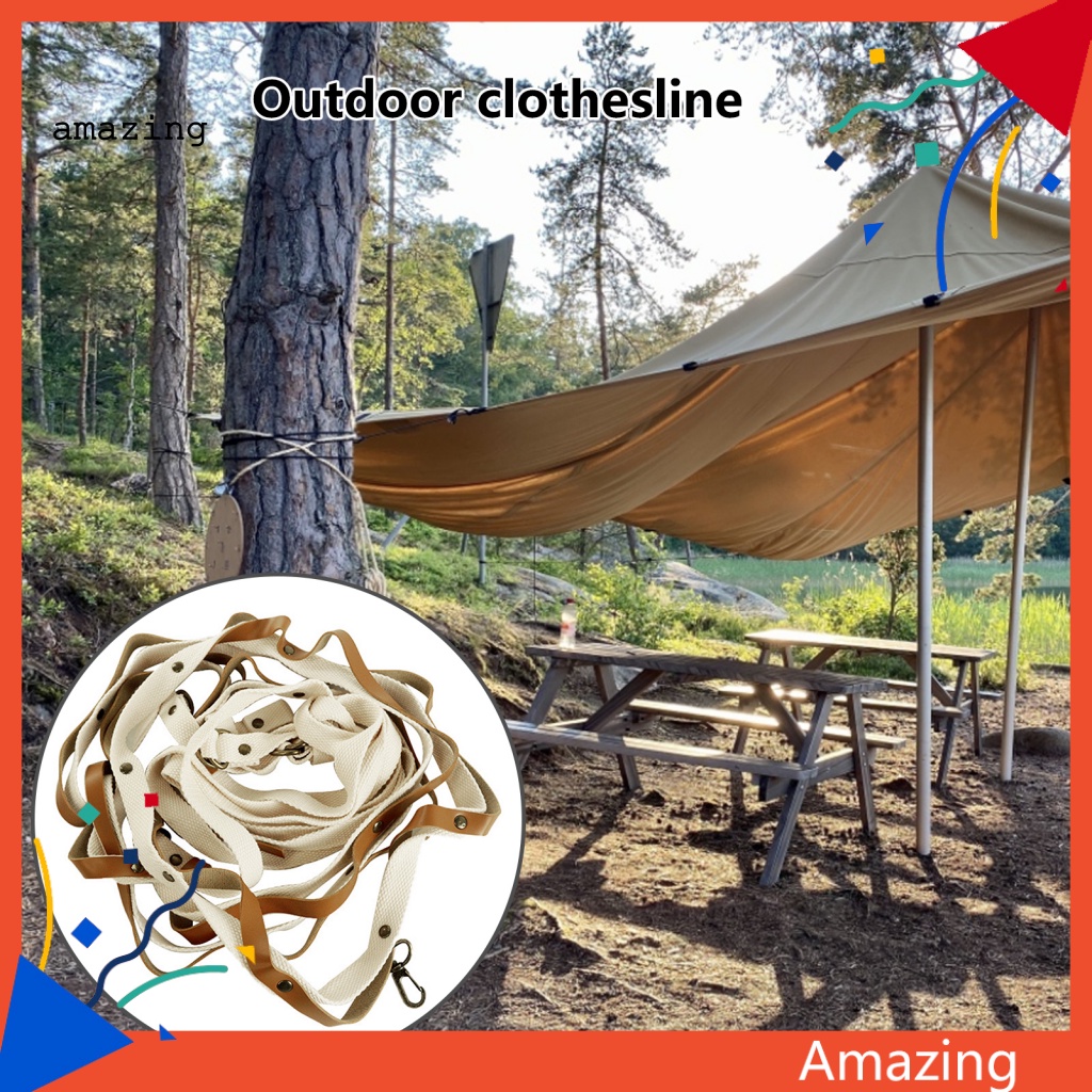 Dây Buộc Lều Cắm Trại Chắc Chắn Chống Mài Mòn Đa Năng