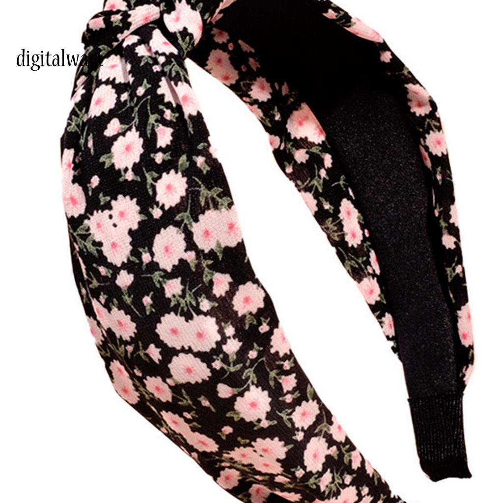 Kỹ Thuật Số| Băng Đô Thắt Nút Bản Rộng Tùy Chỉnh Thời Trang Cho Nữ