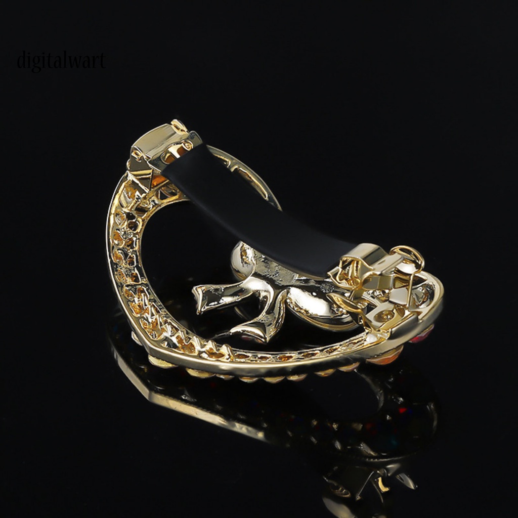 Kỹ Thuật Số| Kẹp Tóc Hợp Kim Hình Trái Tim / Bướm / Lá Đính Đá Xinh Xắn