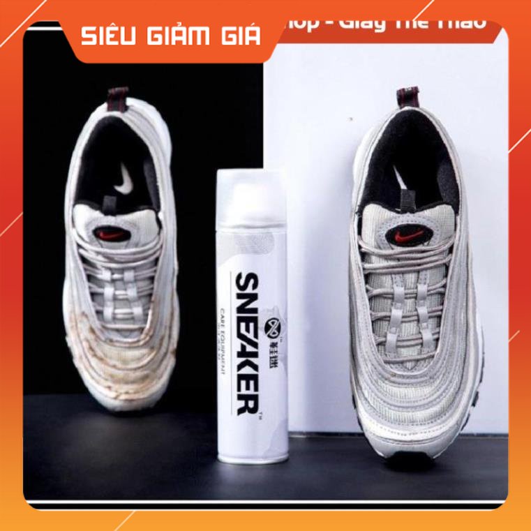 Chai Xịt Vệ Sinh Giày Sneaker - Bình Cao Cấp Bình Xịt Trắng Giày đánh sạch bụi bẩn (CAFANI Shop)