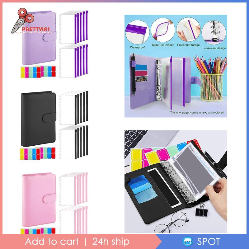 [Prettyia1] Kế Hoạch Tiền Giấy Chống Thấm Nước Để Theo Dõi Tạp Chí Tài chính