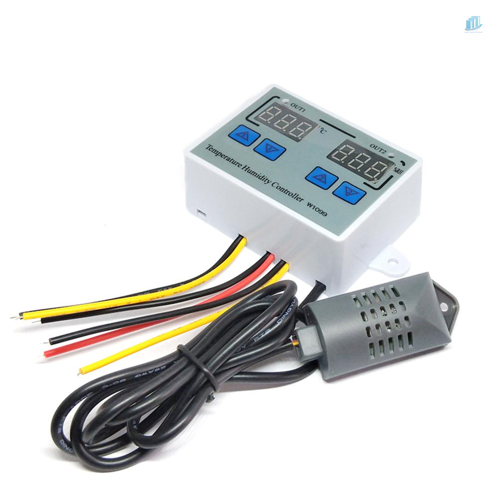 Bộ Điều Khiển Nhiệt Độ Và Độ Ẩm Kỹ Thuật Số W1099 AC110-220V Cho Tủ Lạnh