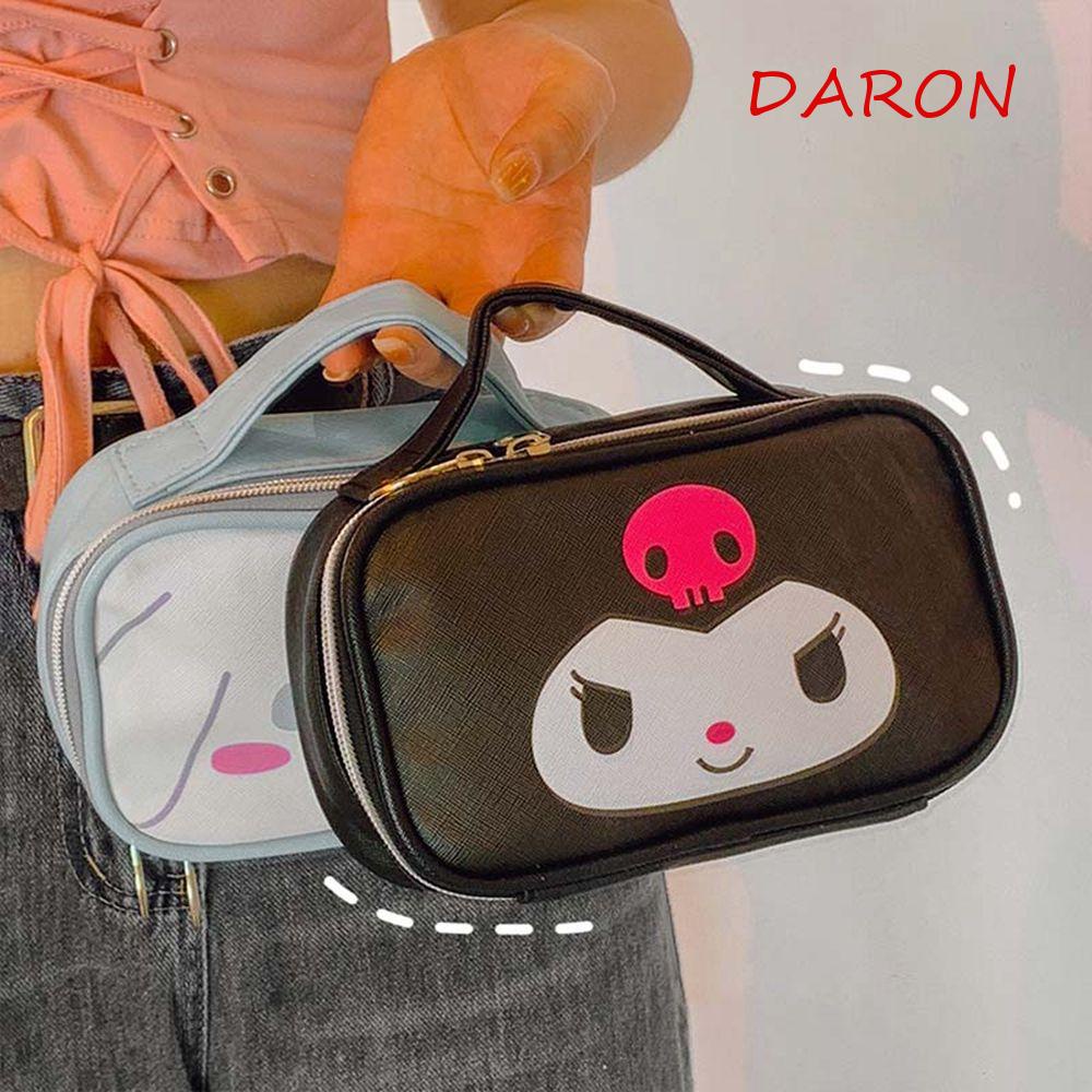 Túi Đựng Mỹ Phẩm Da PU Họa Tiết Hoạt Hình Dễ Thương