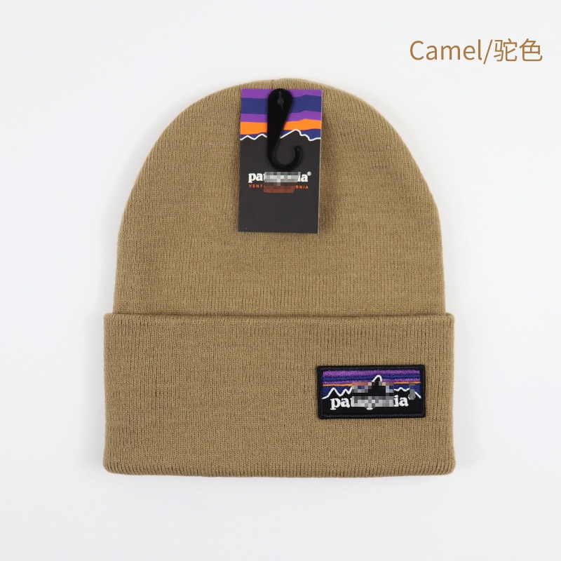 Mũ Beanie Dệt Kim Màu Trơn Không Vành Thời Trang Unisex