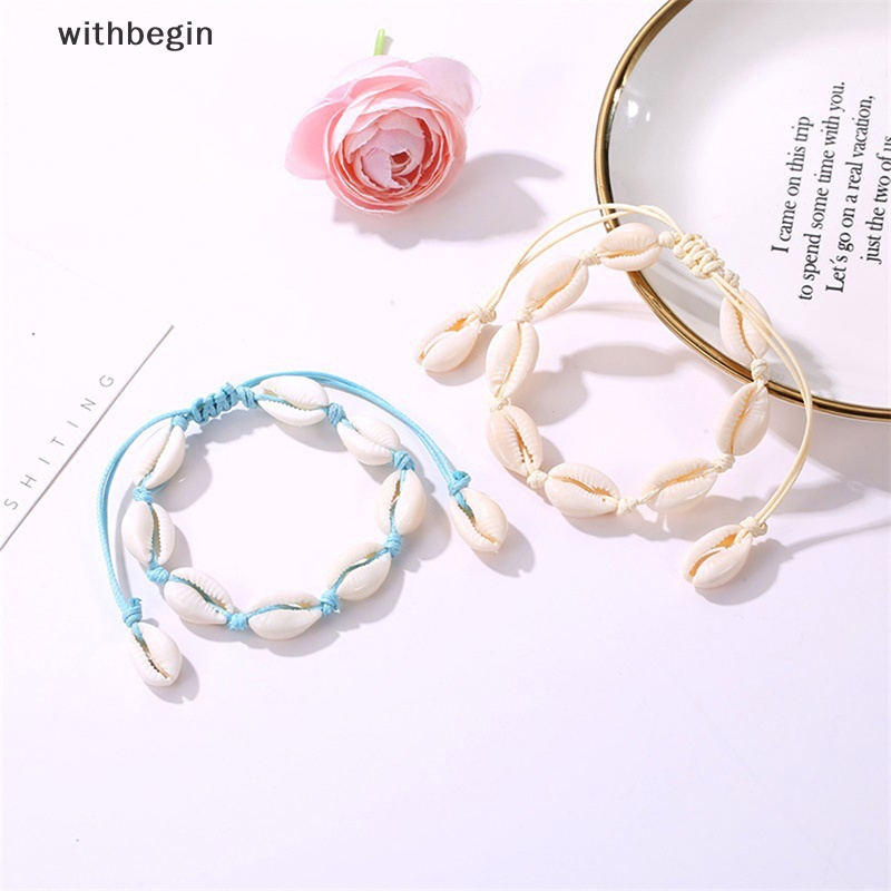 Lắc Chân Đính Vỏ Sò Tự Nhiên Thời Trang Mùa Hè Cho Nữ