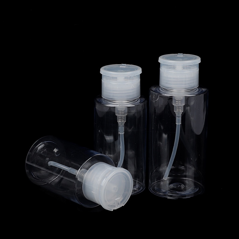 Lọ Rỗng Đựng Dung Dịch Tẩy Sơn Móng Tay Bằng Nhựa Có Thể Tái Sử Dụng 150 / 200 / 300ML