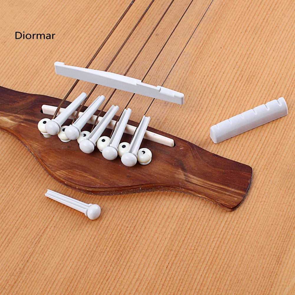 Set 6 Chốt Ngựa Đàn Guitar DIO GL75 GL76