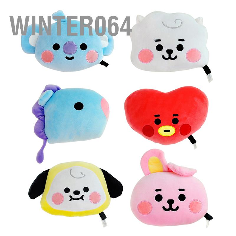 Winter064 Gối Kê Cổ Ô Tô Hình Động Vật Dễ Thương Tựa Đầu Hỗ Trợ Giảm Áp Lực Bảo Vệ Tử Cung