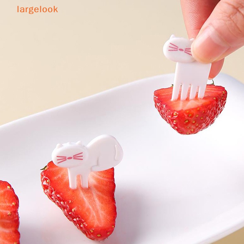 Set 6 Nĩa Ăn Trái Cây Hình Mèo Dễ Thương