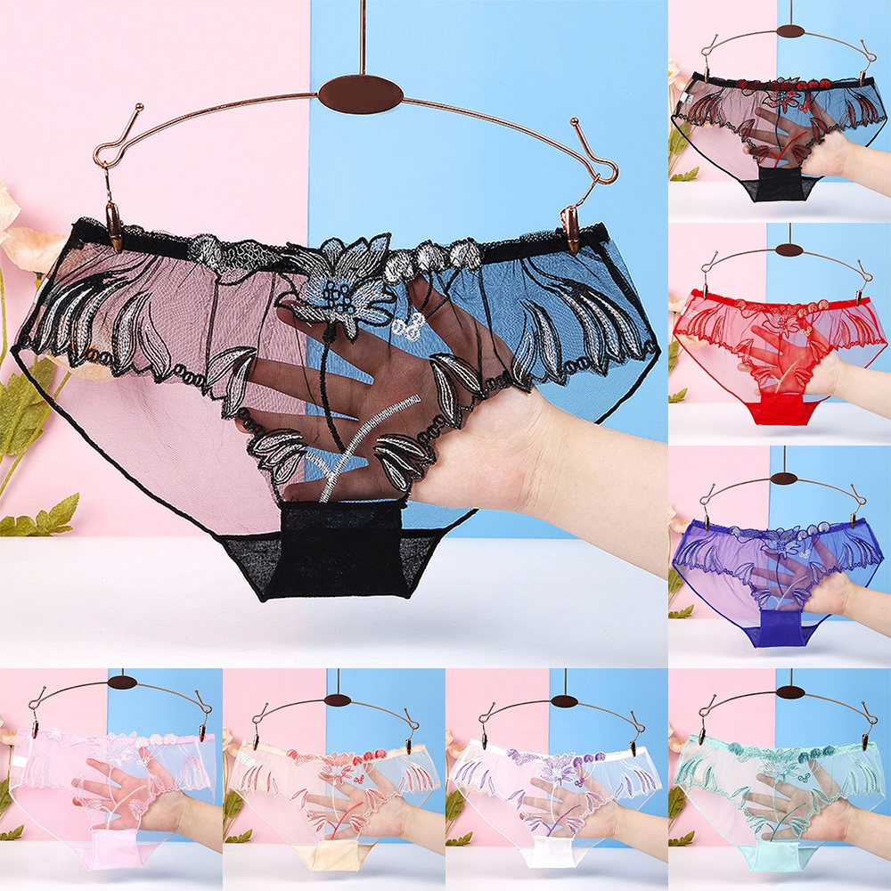 Quần LóT Ren Hoa PhốI Dây GợI CảM Cho Nữ