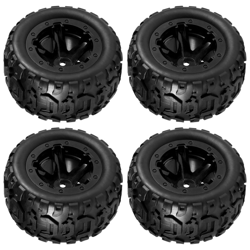 Set 4 Bánh Xe Thay Thế Cho Xe Điều Khiển Từ Xa WLtoys 144001 124016 124018 124019 Phụ Tùng Nâng Cấp 12428 Haiboxing 16889 Cho Xe Điều Khiển Từ