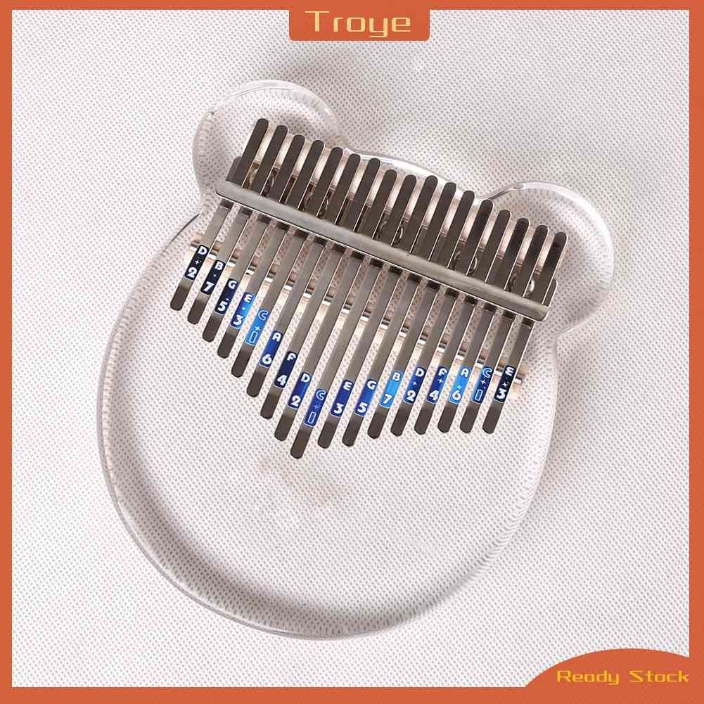 ❀ Troye troye ❀ Bộ 2 Miếng Dán Phím Đàn Kalimba 17 Phím