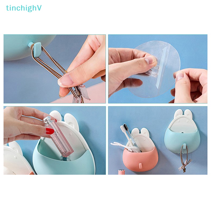 Giá Đỡ Bàn Chải Đánh Răng Gắn Tường Hình Thú Hoạt Hình Trang Trí Phòng Tắm