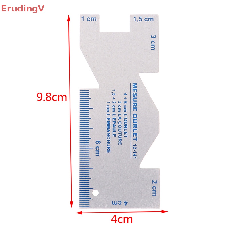 [ErudingV] 1 Thước May Vá DIY Kẻ Ô Lưới Tiện Lợi Dành Cho Thợ May