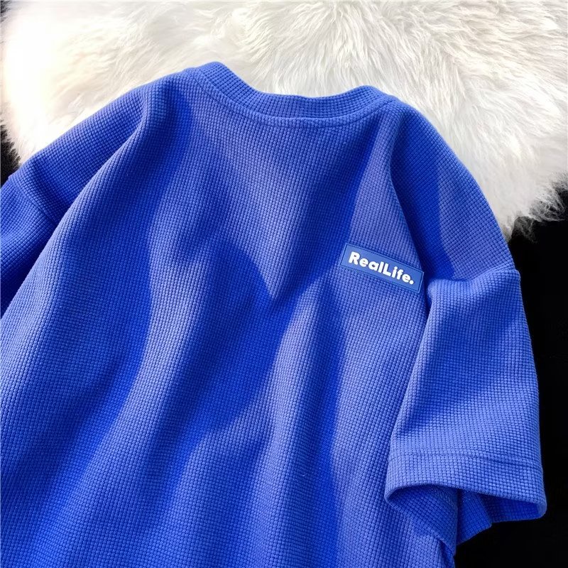 Áo Thun Cotton Ngắn Tay Dáng Rộng Thời Trang Mùa Hè Cá Tính