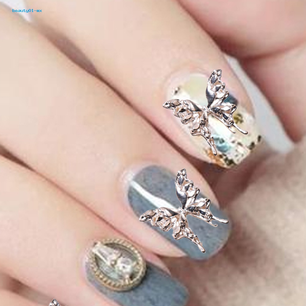 Bộ 5 Phụ Kiện Trang Trí Móng Tay Hình Nơ Sang Trọng