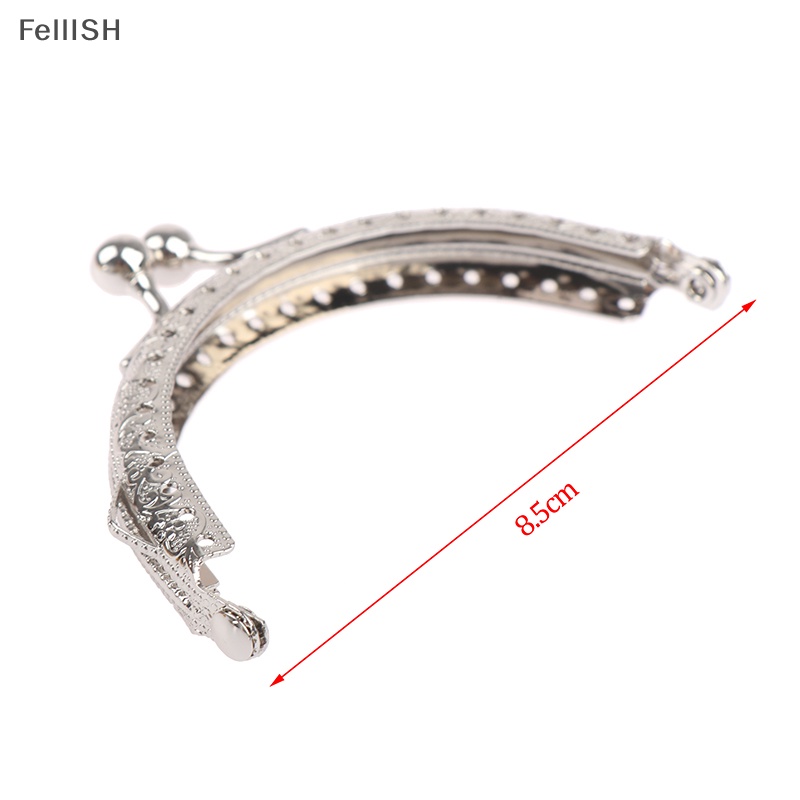 Khóa Cài Túi Xách Hình Tròn Bằng Kim Loại 8.5cm 439br