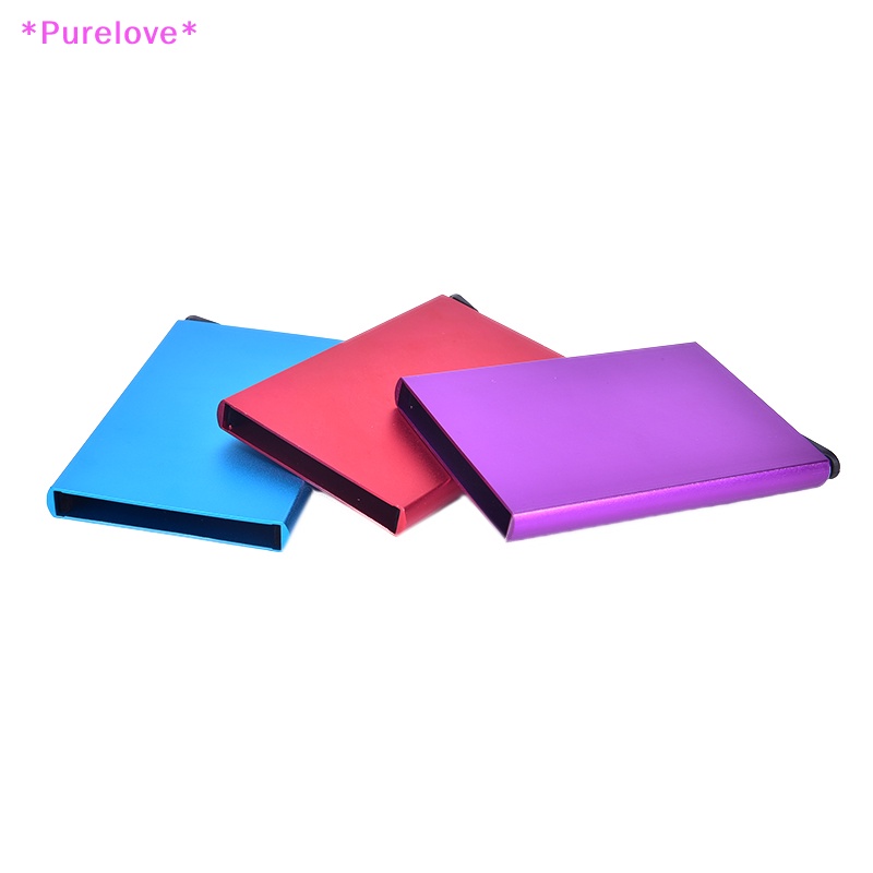 Ví Đựng Thẻ Tín Dụng Chất Liệu Hợp Kim Nhôm Chống Thấm Nước Mới