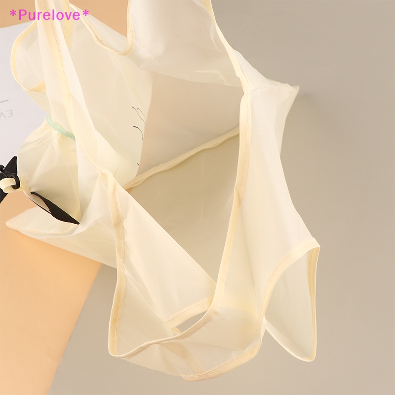 Túi Mua Sắm Gấp Gọn Thân Thiện Với Môi Trường Họa Tiết Hoạt Hình Dễ Thương